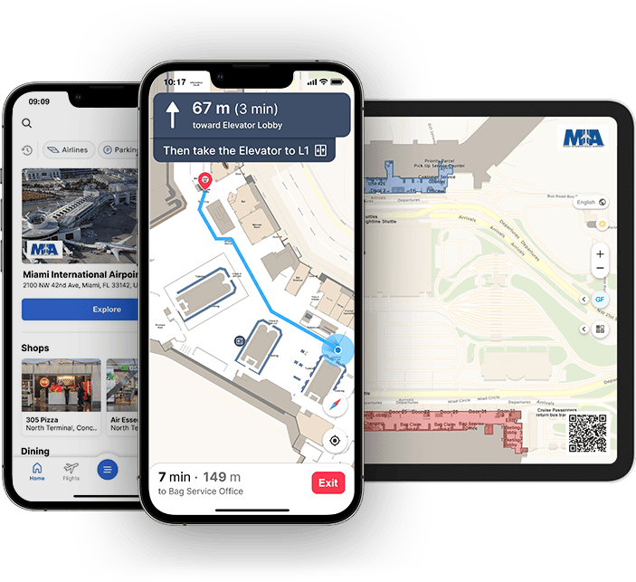 Indoor Wayfinding for Airports & Railways – Mapsted